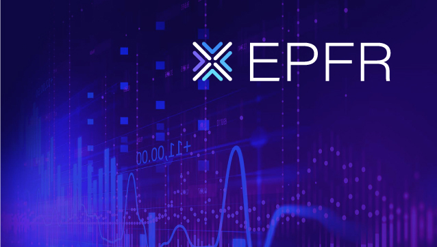 Image of EPFR logo on dark blue background