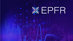 Image of EPFR logo on dark blue background