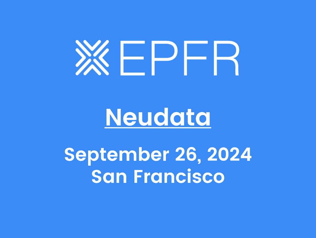 "EPFR: Neudata, September 26, 2024, San Francisco"